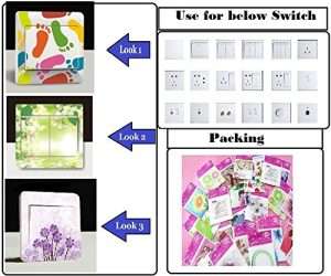 Long-Lasting Switch Board Wall Stickers Waterproof & Durable